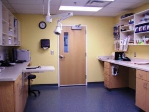 Outpatient treatment room